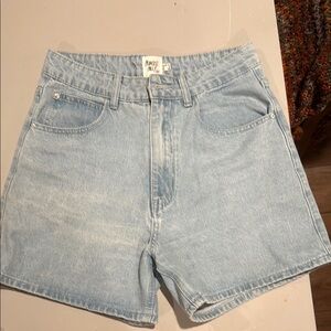 Light Blue Denim Shorts